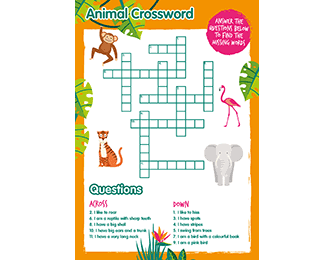 Animal Crossword